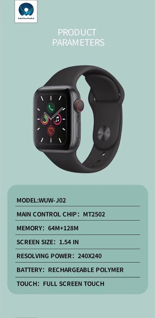 Годинник Smart Watch WUW J02