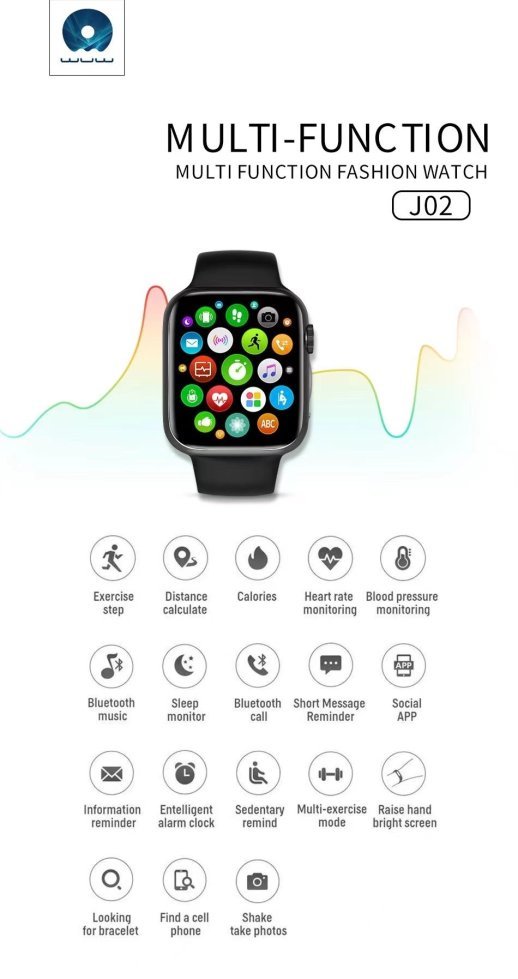 Годинник Smart Watch WUW J02