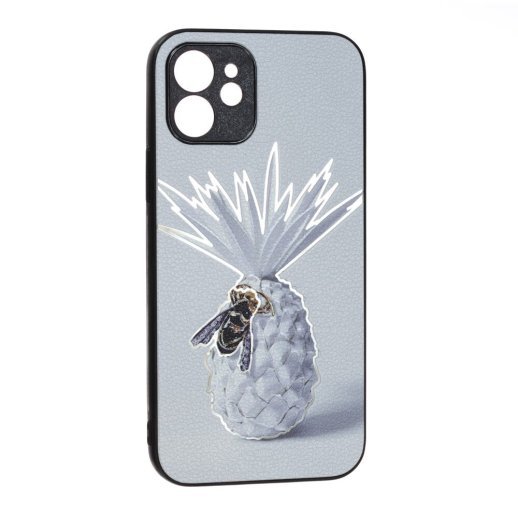 Накладка Fashion Mix для Apple iPhone 12 Pineapple