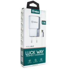 Зарядний пристрій INKAX CD-27 2.1A + USB кабель TYPE-C