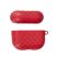 Чохол Шкіра Плетіння для AirPods 3 Red