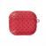 Чохол Шкіра Плетіння для AirPods 3 Red