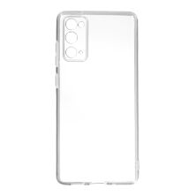 Силікон TPU SMTT для Samsung S20 FE Transparent