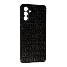 Накладка Leather Case для Samsung A04S Кроко