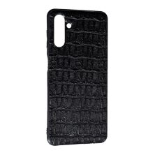 Накладка Leather Case для Samsung A04S Кроко