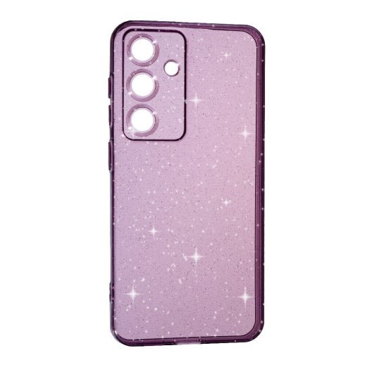 Силікон Clear Shine для Samsung S24 Plus Violet