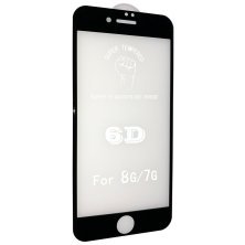 Захисне скло 6D ORIGINAL для APPLE IPHONE 7 | 8 ЧОРНИЙ