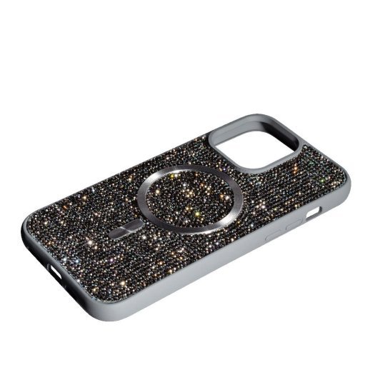 Накладка Diamond Magsafe для Apple iPhone 16 Pro Max Grey