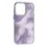 Накладка Marble Style для Apple iPhone 14 Pro Violet