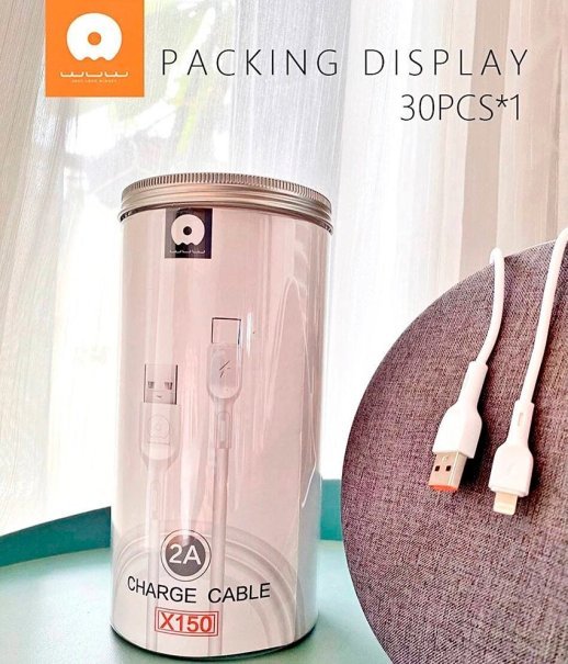 Кабель USB WUW X150 USB - Lightning 2A 30штук = 1 колба