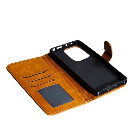Flip Cover "Business" для Xiaomi Redmi Note 13 Pro (4G) /Poco M6 Pro (4G) Brown