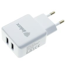 Мережевий зарядний пристрій INKAX CD-01 2.4A + USB кабель LIGHTNING