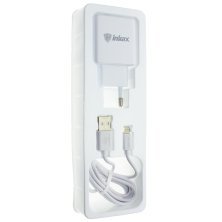 Мережевий зарядний пристрій INKAX CD-01 2.4A + USB кабель LIGHTNING