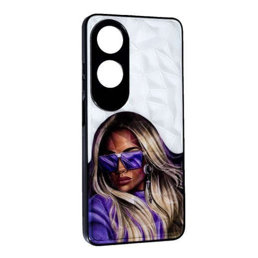 Накладка Prisma Ladies New для Oppo A60 Purple glasses
