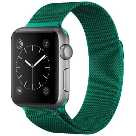 Ремінець металевий для годинника APPLE WATCH 38MM / 40MM / 41MM Milanese Loop