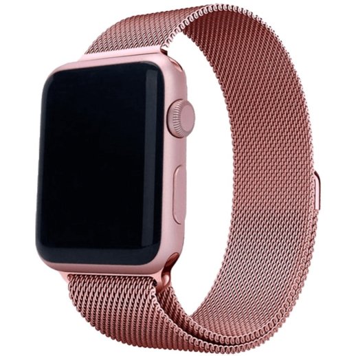 Ремінець металевий для годинника APPLE WATCH 38MM / 40MM / 41MM Milanese Loop
