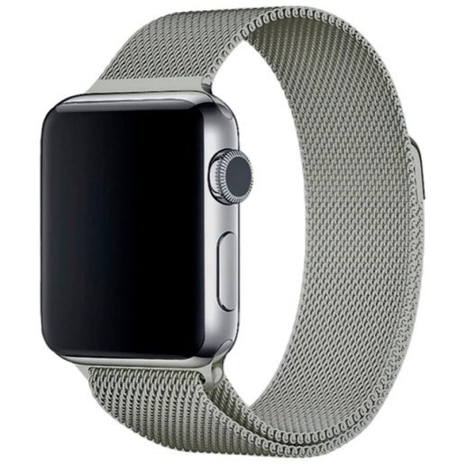 Ремінець металевий для годинника APPLE WATCH 38MM / 40MM / 41MM Milanese Loop