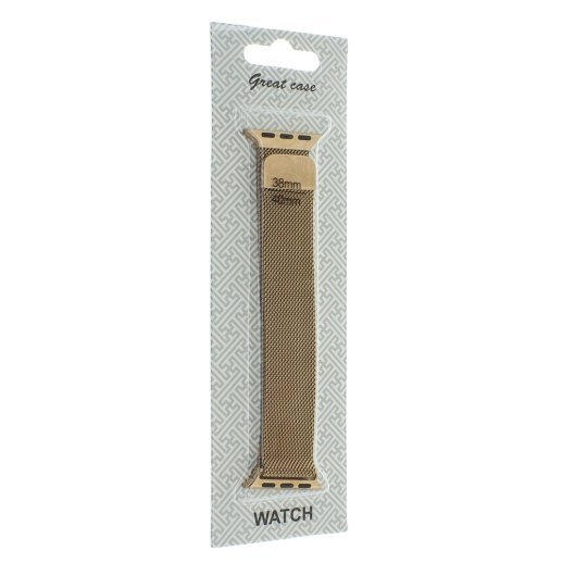 Ремінець металевий для годинника APPLE WATCH 38MM / 40MM / 41MM Milanese Loop