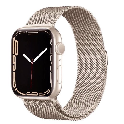 Ремінець металевий для годинника APPLE WATCH 38MM / 40MM / 41MM Milanese Loop