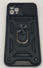 Armor Case With Curtain for Apple Iphone 11 Pro Max 6,5 Black