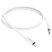 Кабель BOROFONE BL9 AUX Lightning - jack 3.5мм 1МЕТР БІЛИЙ