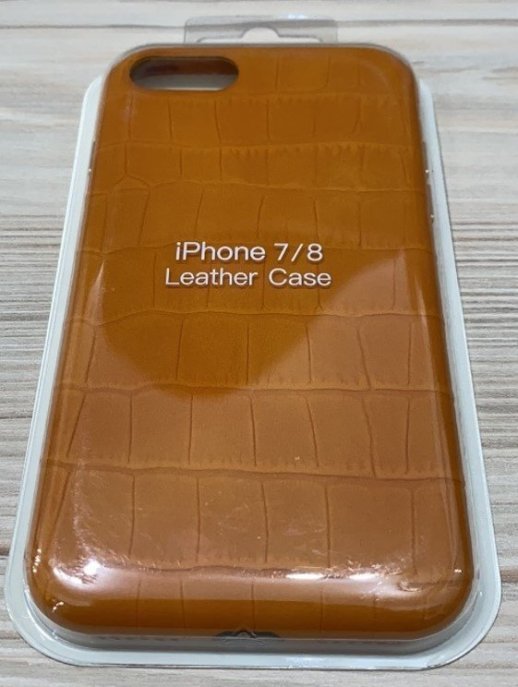 Чохол Croco Leather Apple iPhone 7 / 8 / SE 2020 Brown