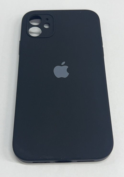 Чохол Silicone Case Copy Apple iPhone 11 Square Black, 14