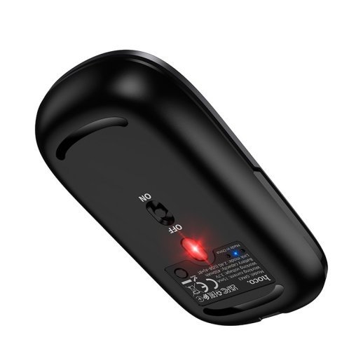 Мишка бездротова HOCO GM43 Adelanto dual-mode (rechargeable version), deep space gray