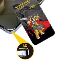 Захисне скло ESD+ SUPER GLASS APPLE iPhone 12 / 12 PRO 6,1" ЧОРНИЙ