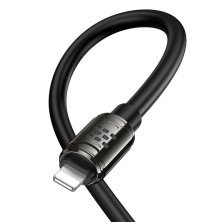 USB кабель HOCO U143 USB - Lightning, 1 метр, чорний