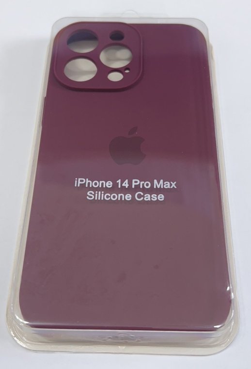 Чохол Silicone Case Copy Apple iPhone 14 Pro Max Square Ultra Violet, 23