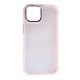 Чохол Matte Metal Buttons для Apple iPhone 13/14 Pink Sand
