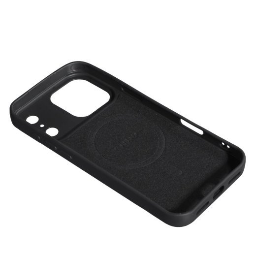 Силіконовий чохолНакладка Color (With Magnit) для Apple iPhone 17 Pro Max Black