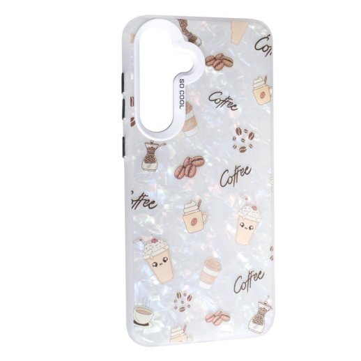 Чохол Soft Milky для Samsung S25 FE Coffee