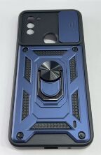Armor Case With Curtain for Nokia C31 Dark Blue