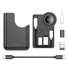 Бездротовий зарядний пристрій HOCO CW58 Multi-Functional Watch Wireless Charger для Apple Watch, чорний