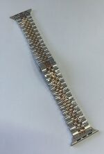 Ремінець для Apple Watch Deep Steel 42/45/49mm Silver/Gold