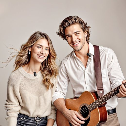 Бездротовий петличний мікрофон HOCO L19 Graceful Lightning / TYPE-C