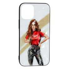 Накладка Prisma Ladies New для Apple iPhone 12 mini Girl Red