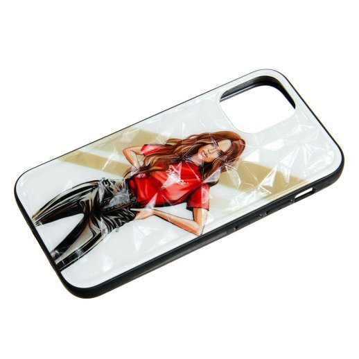 Накладка Prisma Ladies New для Apple iPhone 12 mini Girl Red