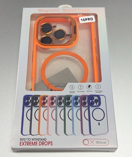 Чехол Magnetic Stand and Magsafe Apple Iphone 16 Pro Dark Blue