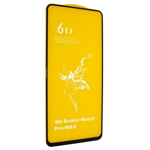 Захисне скло 6D PREMIUM XIAOMI Redmi Note 9S 2020