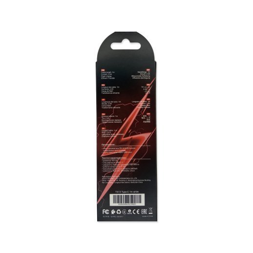 USB Cable TORNADO TX13 Type-C 2.4A/1m