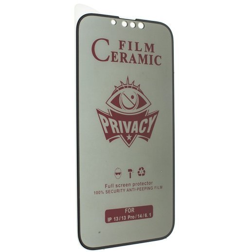 CERAMICS FILM PRIVACY APPLE iPhone 14 6,1" ЧОРНИЙ