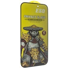 Захисне скло PRIVACY NEW ESD APPLE iPhone 14 PRO | iPhone 15 | iPhone 16 6.1"