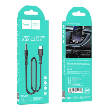 AUX Hoco UPA17  3,5-Type-C Black