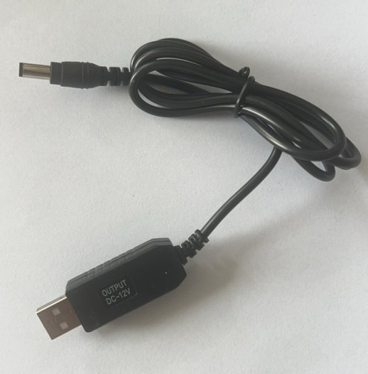 USB Cable DC Router 12v (T)