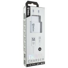 Мережевий зарядний пристрій INKAX CD-08 1.0A + USB кабель LIGHTNING
