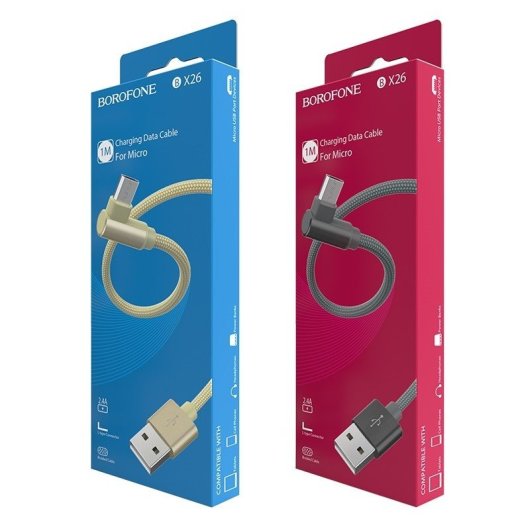 USB кабель BOROFONE BX26 Express charging data USB - micro USB