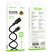 USB-C кабель BOROFONE BX113 Type-C - Lightning SILICONE, 2.4A, 3 метри, чорний